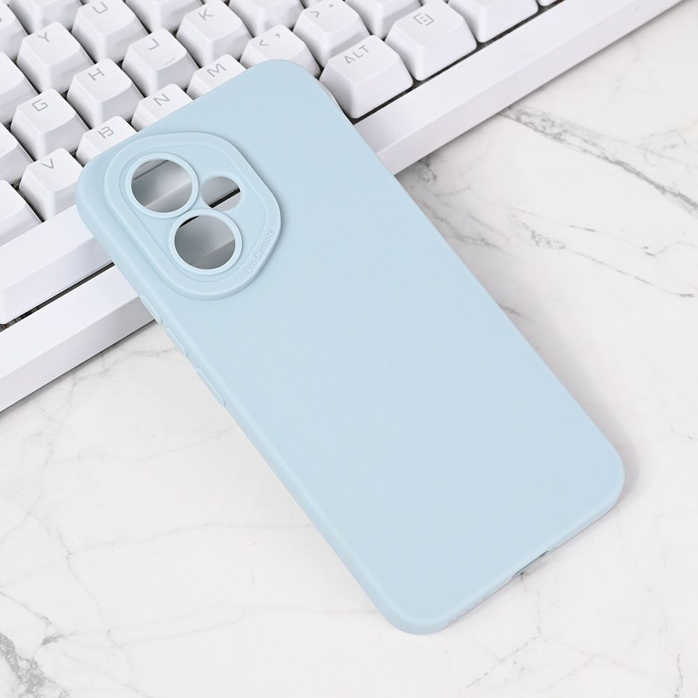 Maska za Honor 400 — Silikon Pro Camera, svetlo plava