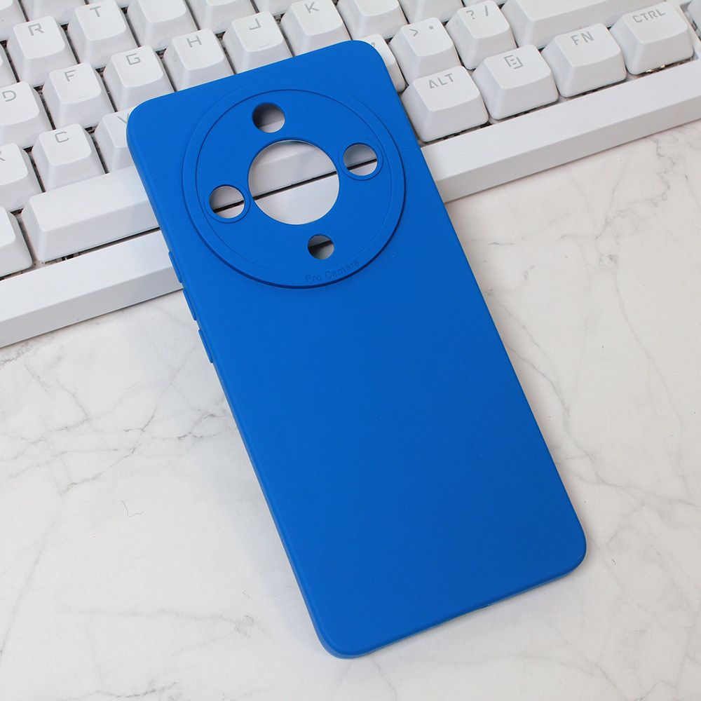 Maska za Honor Magic 6 Lite — Silikon Pro Camera, plava