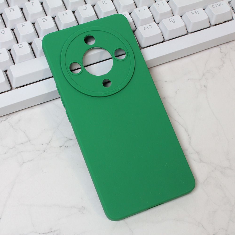 Maska za Honor Magic 6 Lite — Silikon Pro Camera, zelena
