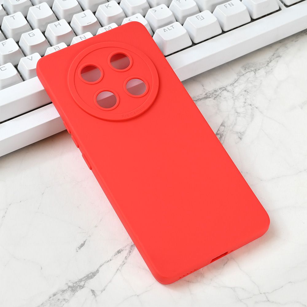 Maska za Honor Magic 7 Lite — Silikon Pro Camera, crvena