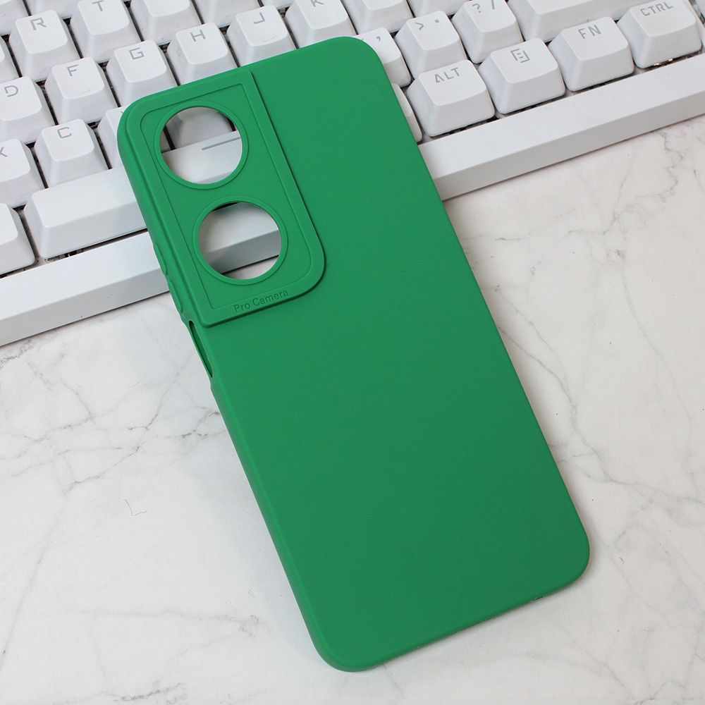 Maska za Honor X7b — Silikon Pro Camera, zelena