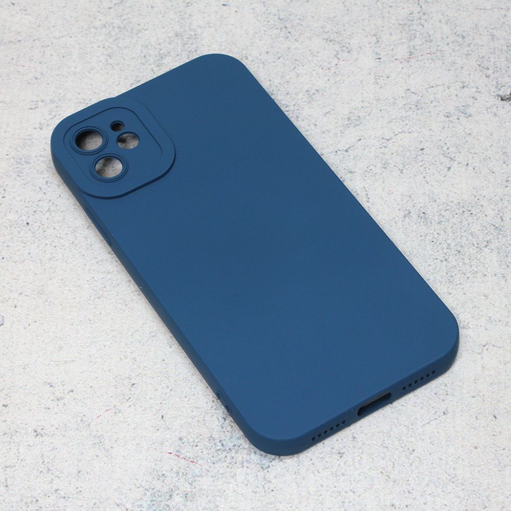 Maska za Apple iPhone 11 — Silikon Pro Camera, tamno plava