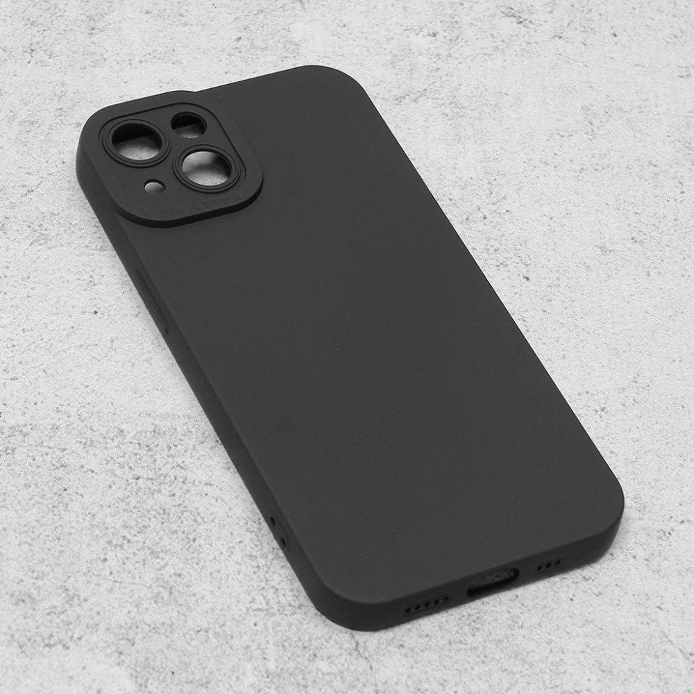 Maska za Apple iPhone 13 — Silikon Pro Camera, crna