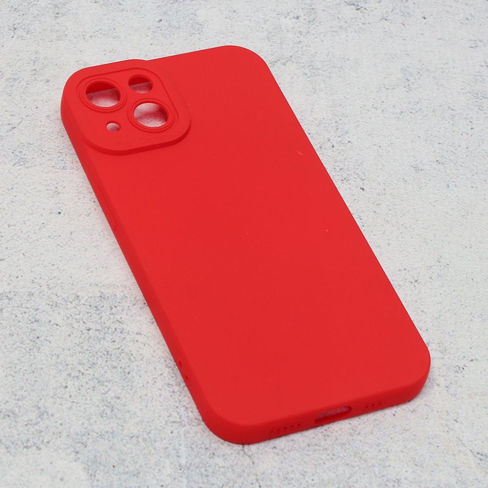 Maska za Apple iPhone 13 — Silikon Pro Camera, crvena