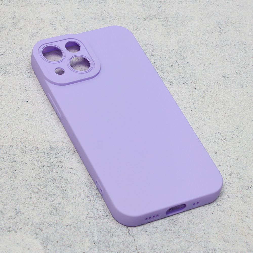 Maska za Apple iPhone 13 mini — Silikon Pro Camera, ljubicasta