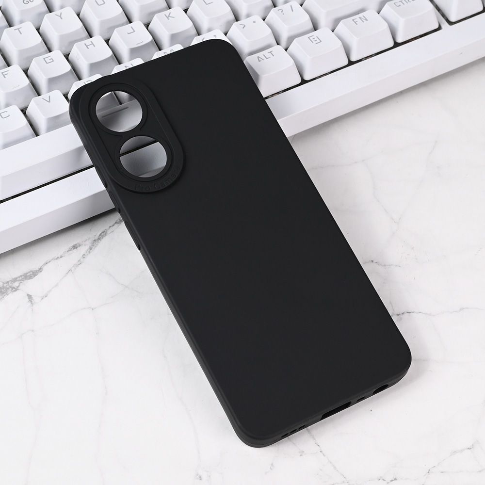 Maska za Oppo A78 4G — Silikon Pro Camera, crna