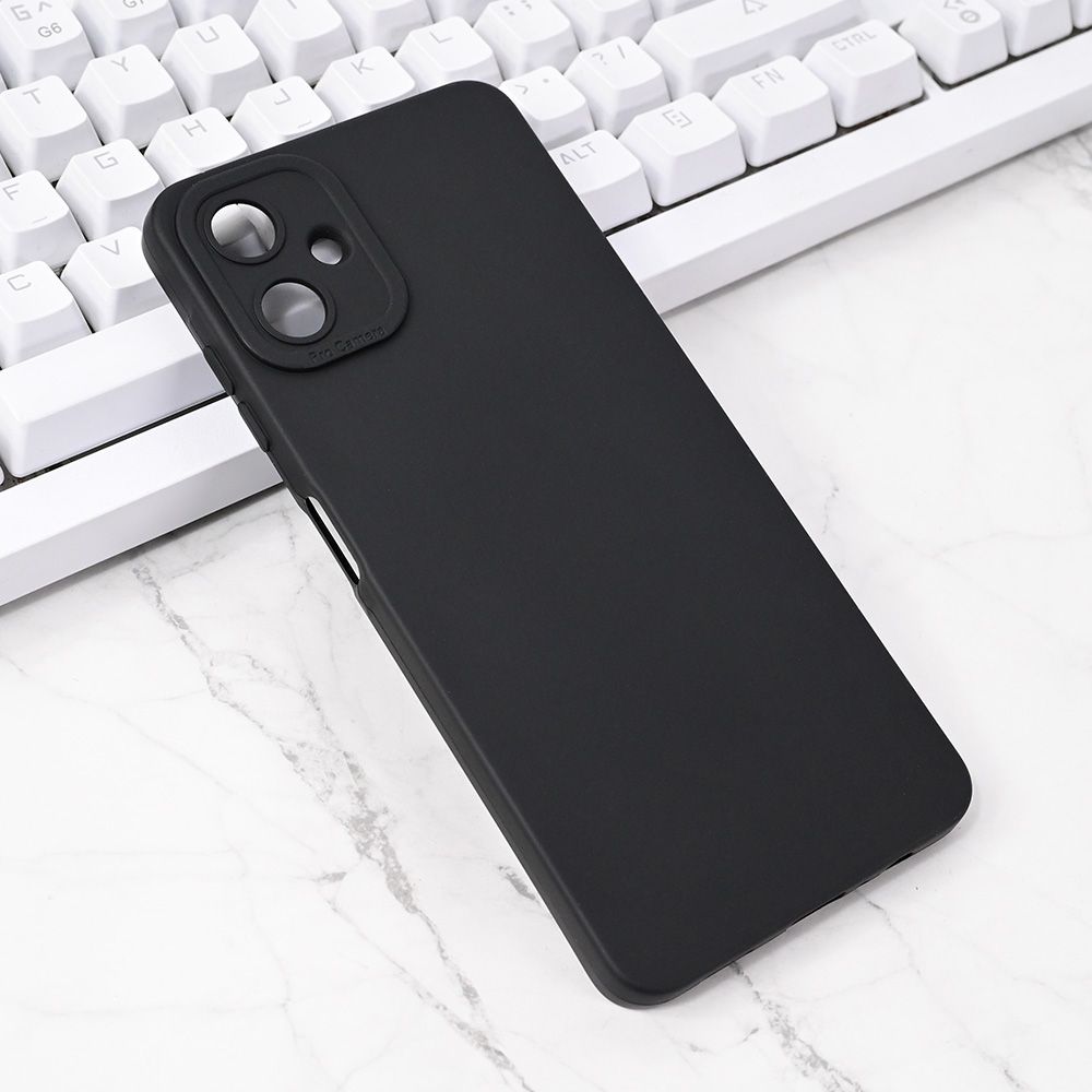 Maska za Samsung Galaxy A06 — Silikon Pro Camera, crna
