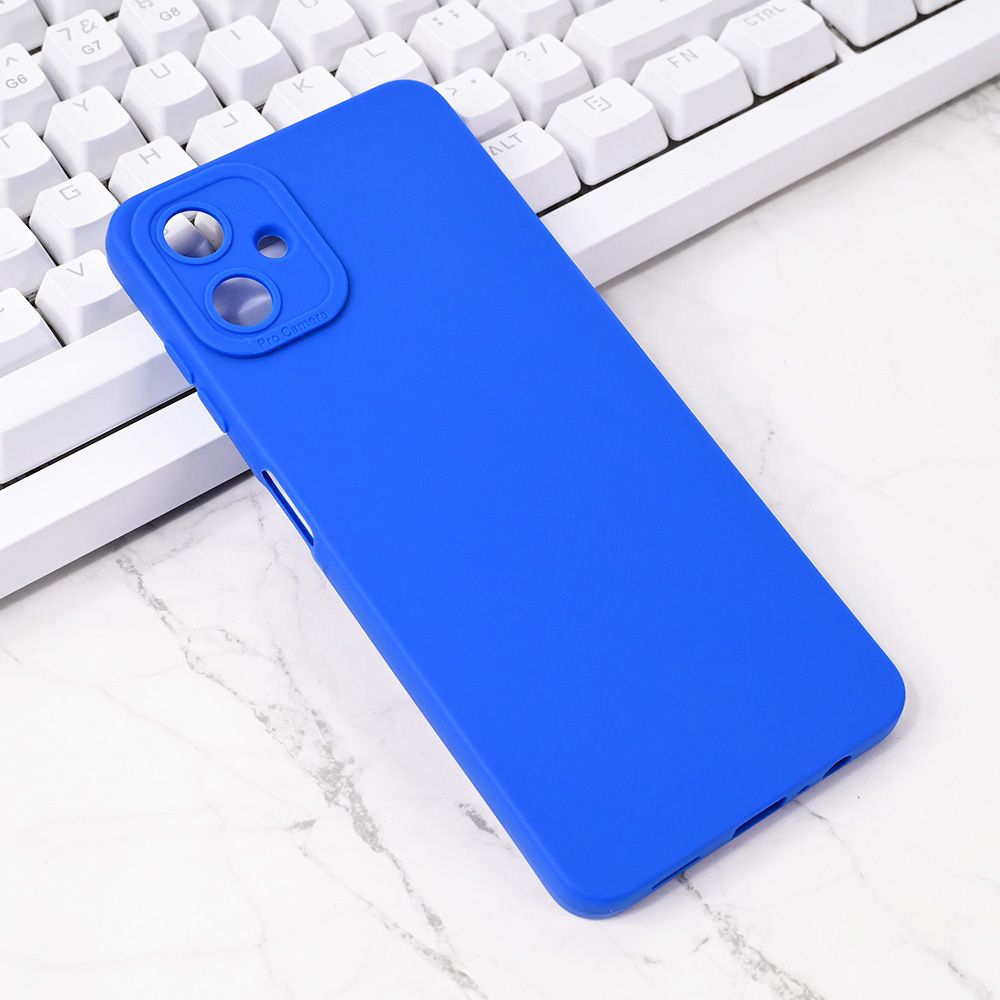 Maska za Samsung Galaxy A06 — Silikon Pro Camera, tamno plava