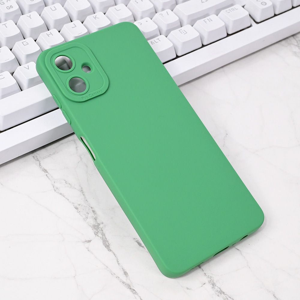 Maska za Samsung Galaxy A06 — Silikon Pro Camera, zelena