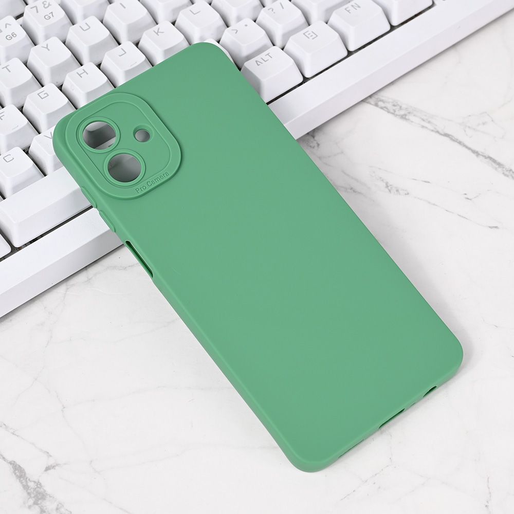 Maska za Samsung Galaxy A07 — Silikon Pro Camera, zelena