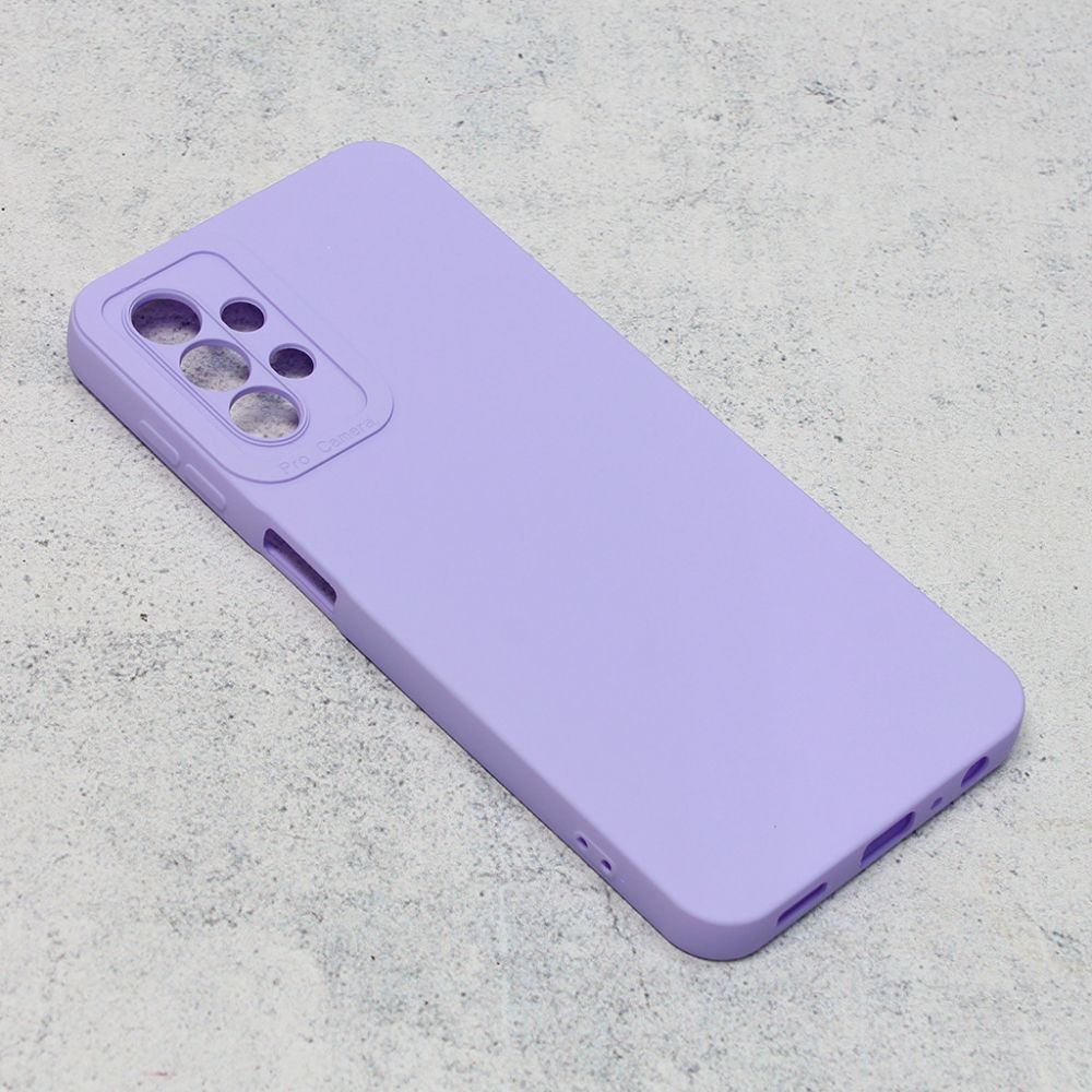 Maska za Samsung Galaxy A13 4G — Silikon Pro Camera, ljubicasta