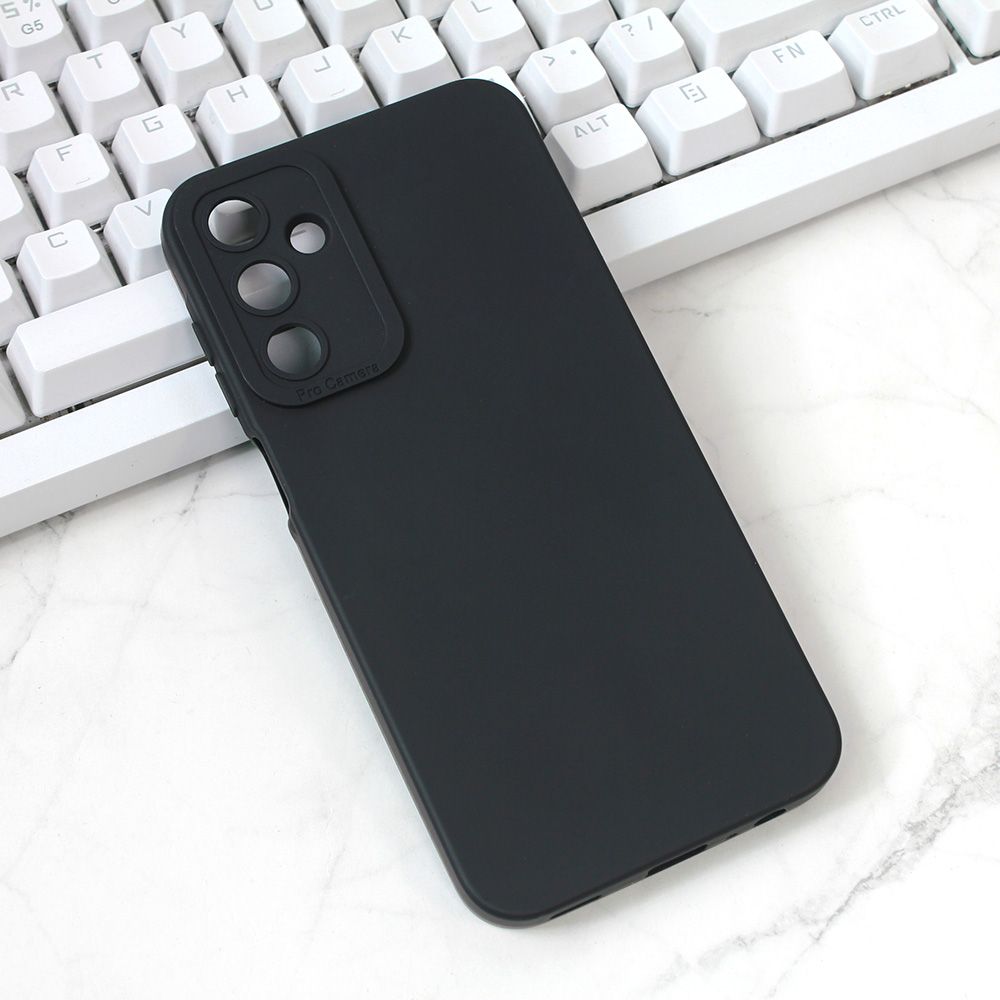 Maska za Samsung Galaxy A15 5G — Silikon Pro Camera, crna