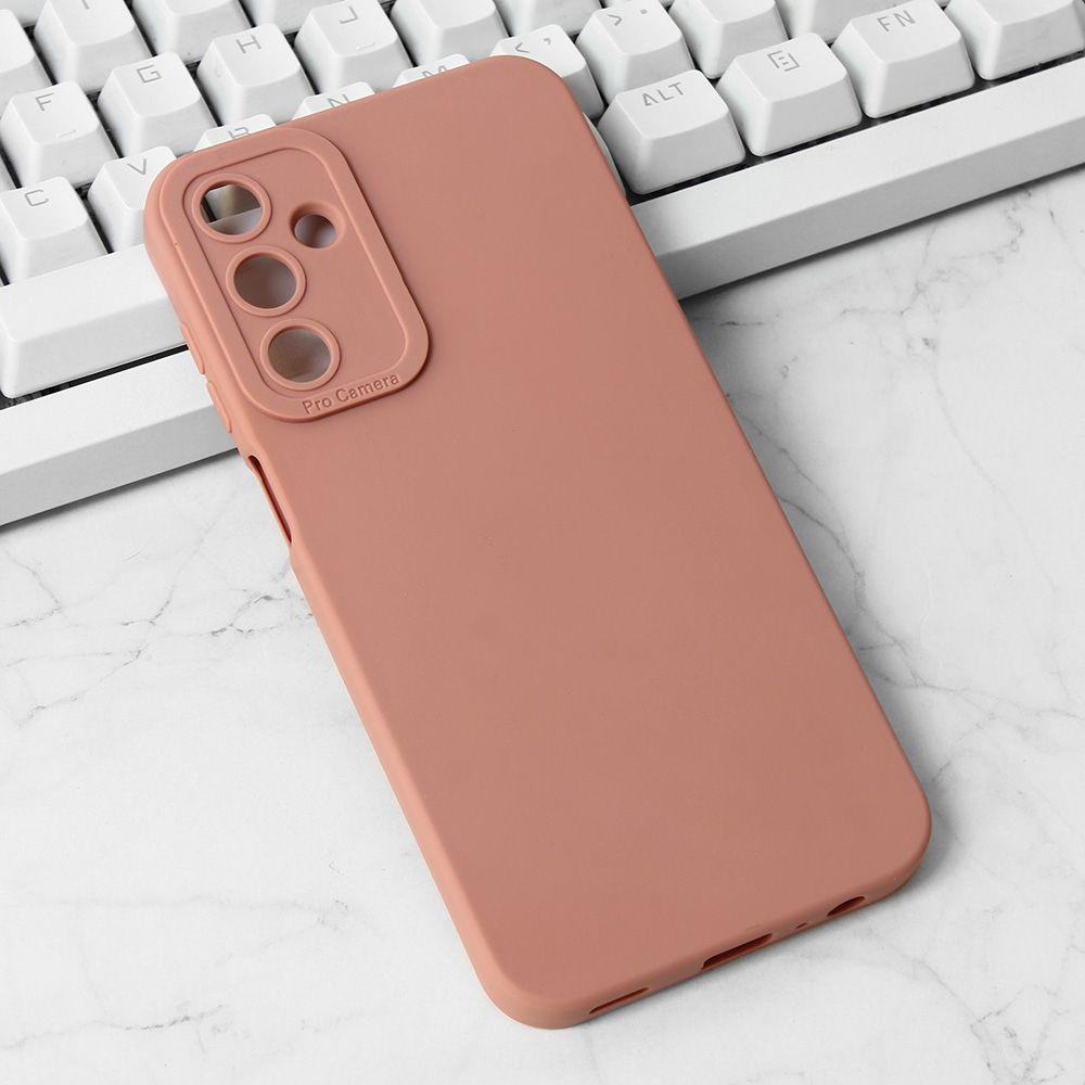 Maska za Samsung Galaxy A15 5G — Silikon Pro Camera, roze