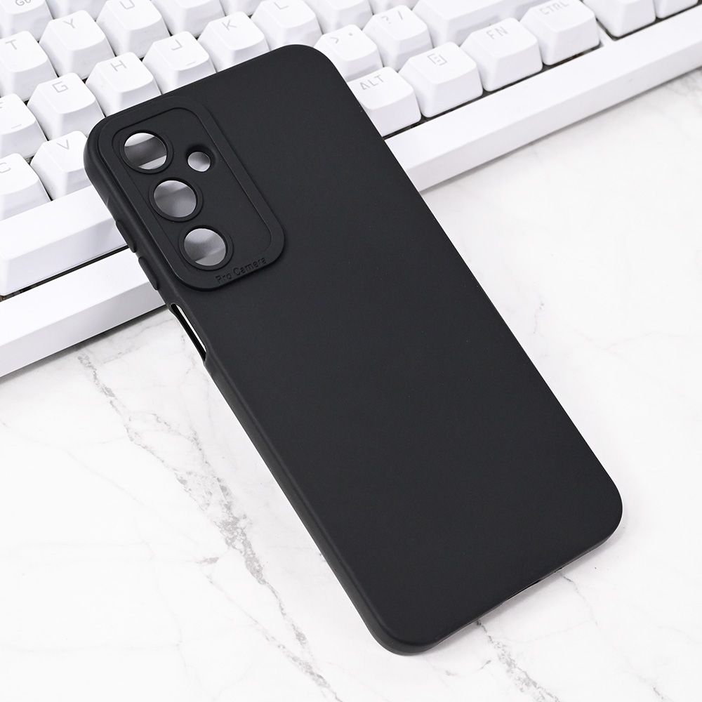 Maska za Samsung Galaxy A16 5G — Silikon Pro Camera, crna