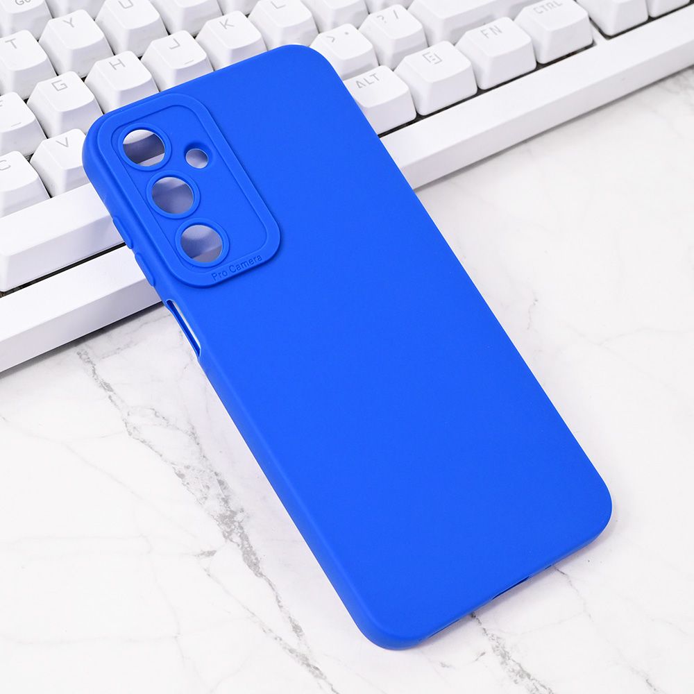 Maska za Samsung Galaxy A16 5G — Silikon Pro Camera, tamno plava