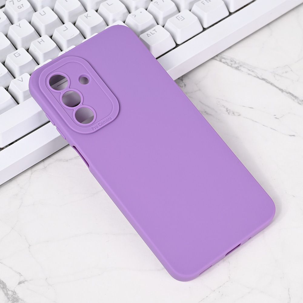 Maska za Samsung Galaxy A17 4G — Silikon Pro Camera, ljubicasta