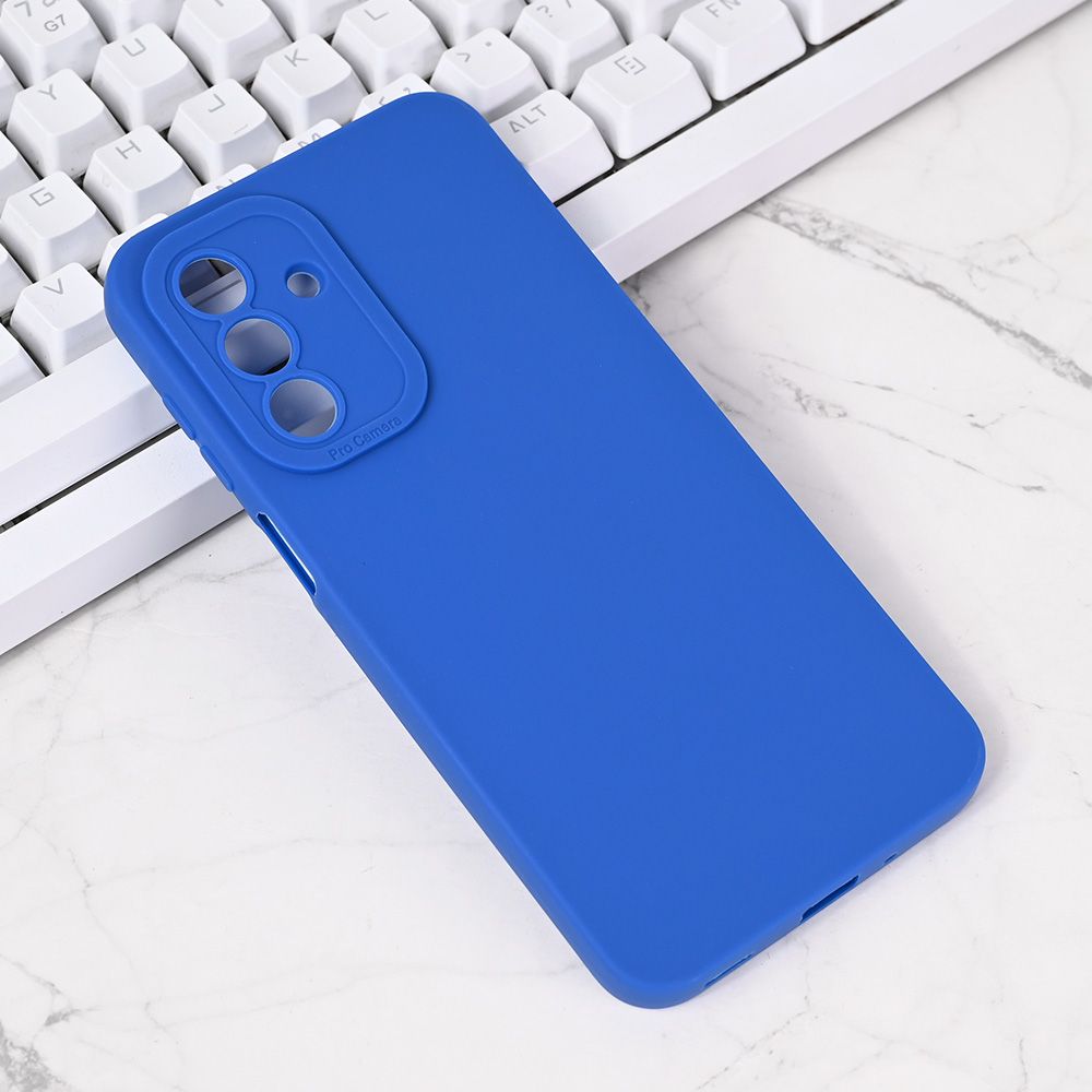 Maska za Samsung Galaxy A17 4G — Silikon Pro Camera, plava