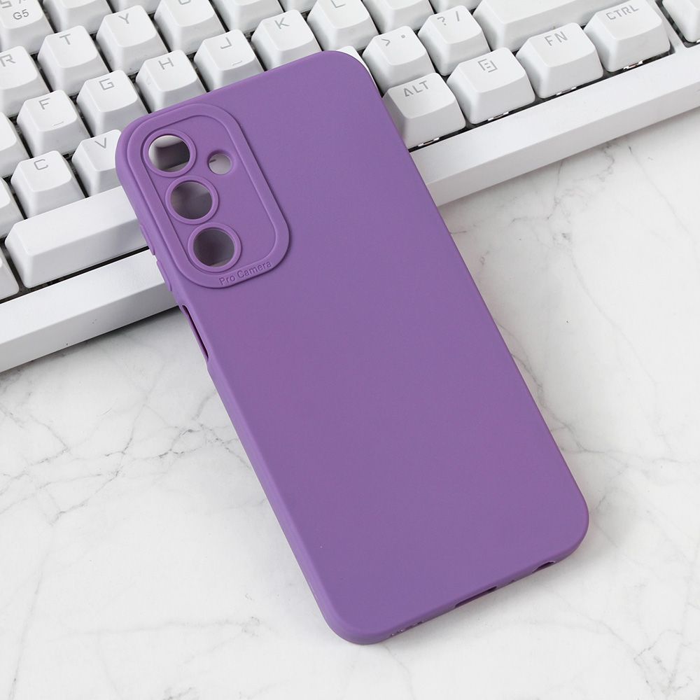 Maska za Samsung Galaxy A25 5G — Silikon Pro Camera, ljubicasta