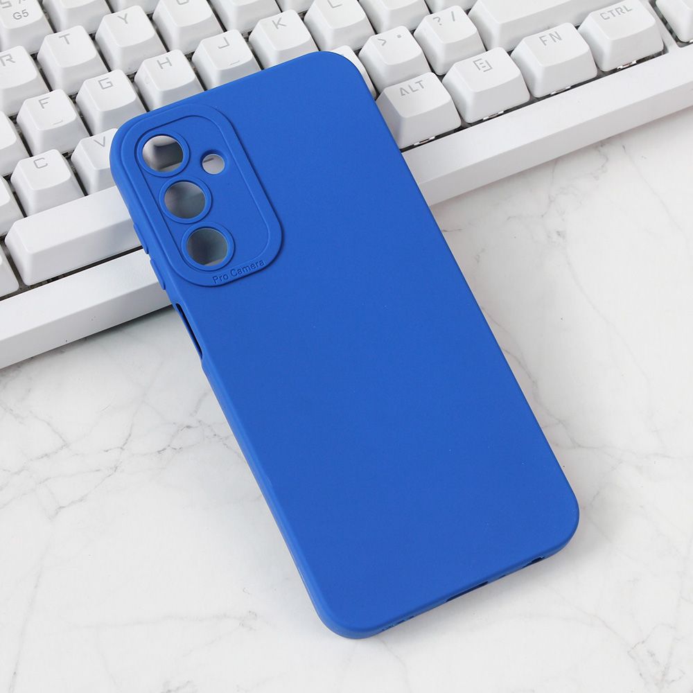 Maska za Samsung Galaxy A25 5G — Silikon Pro Camera, plava