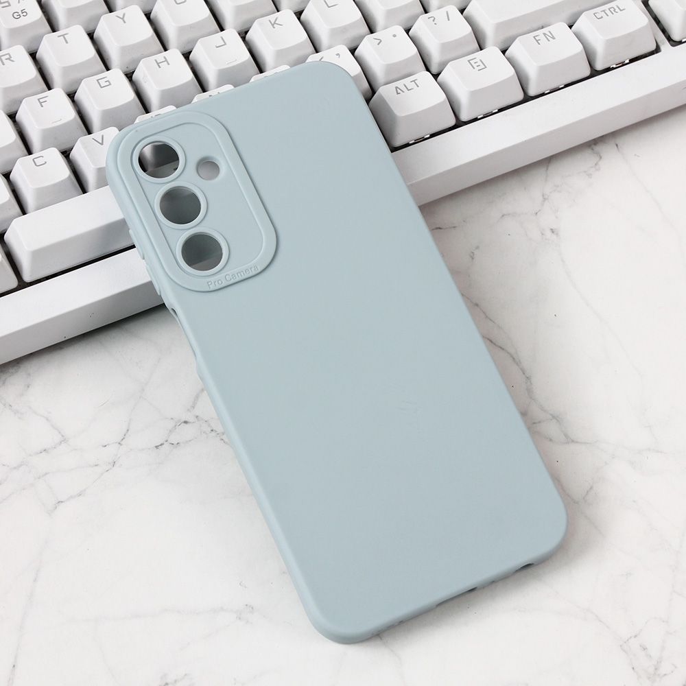 Maska za Samsung Galaxy A25 5G — Silikon Pro Camera, svetlo plava