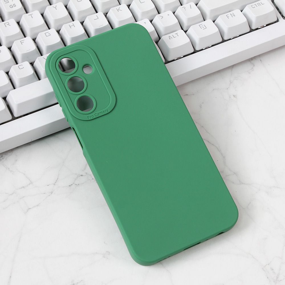 Maska za Samsung Galaxy A25 5G — Silikon Pro Camera, zelena