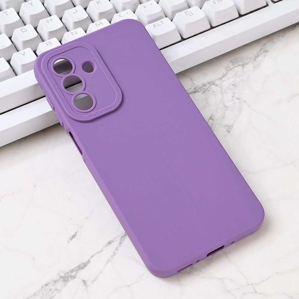 Maska za Samsung Galaxy A26 5G — Silikon Pro Camera, ljubicasta