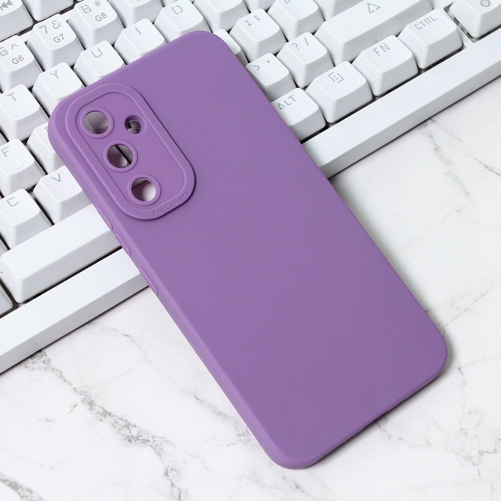 Maska za Samsung Galaxy A34 5G — Silikon Pro Camera, ljubicasta