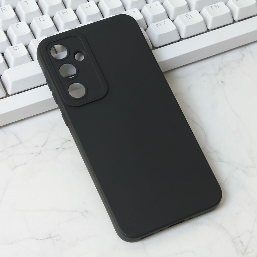 Maska za Samsung Galaxy A35 5G — Silikon Pro Camera, crna