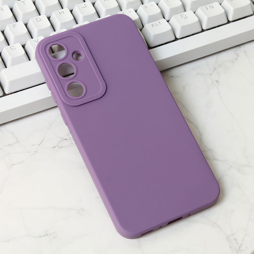 Maska za Samsung Galaxy A35 5G — Silikon Pro Camera, ljubicasta