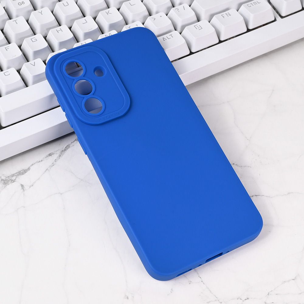 Maska za Samsung Galaxy A56 5G — Silikon Pro Camera, plava