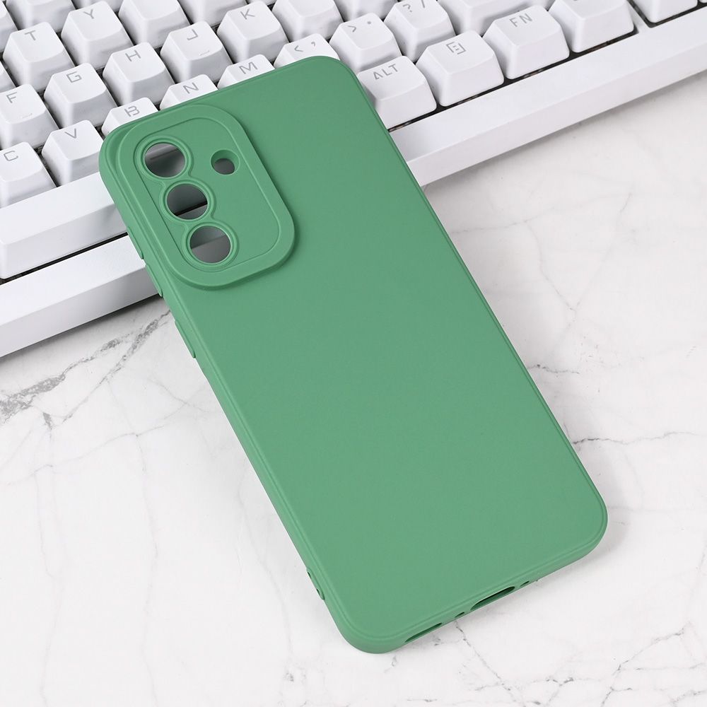 Maska za Samsung Galaxy A56 5G — Silikon Pro Camera, zelena