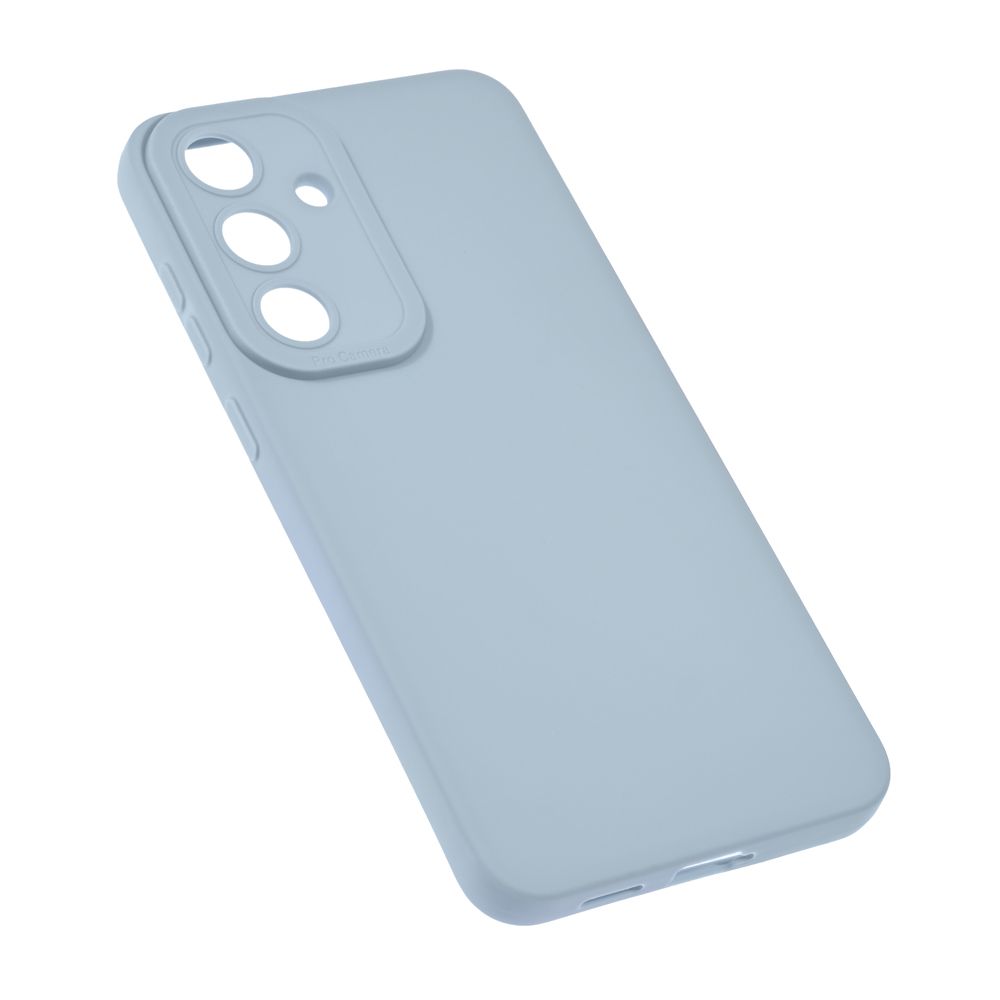 Maska za Samsung Galaxy S25 FE — Silikon Pro Camera, svetlo plava