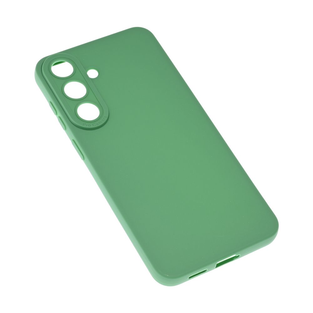 Maska za Samsung Galaxy S26 FE — Silikon Pro Camera, zelena