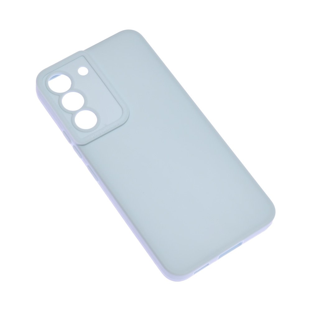 Maska za Samsung Galaxy S22 — Silikon Pro Camera, svetlo plava