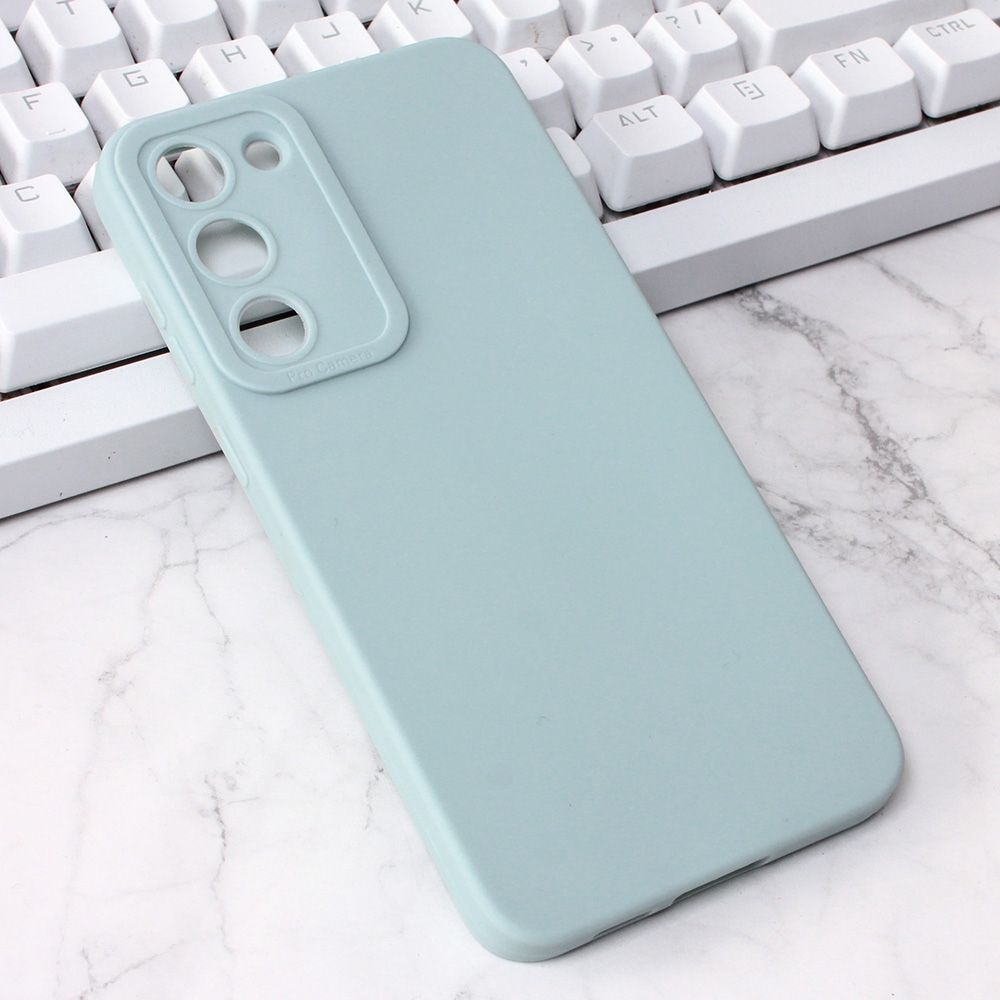 Maska za Samsung Galaxy S23 Plus — Silikon Pro Camera, svetlo plava