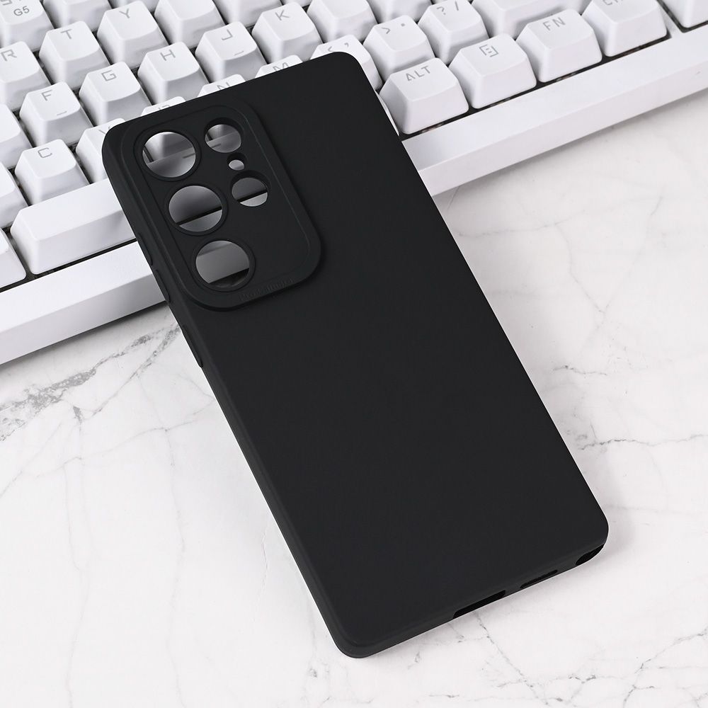 Maska za Samsung Galaxy S25 Ultra — Silikon Pro Camera, crna