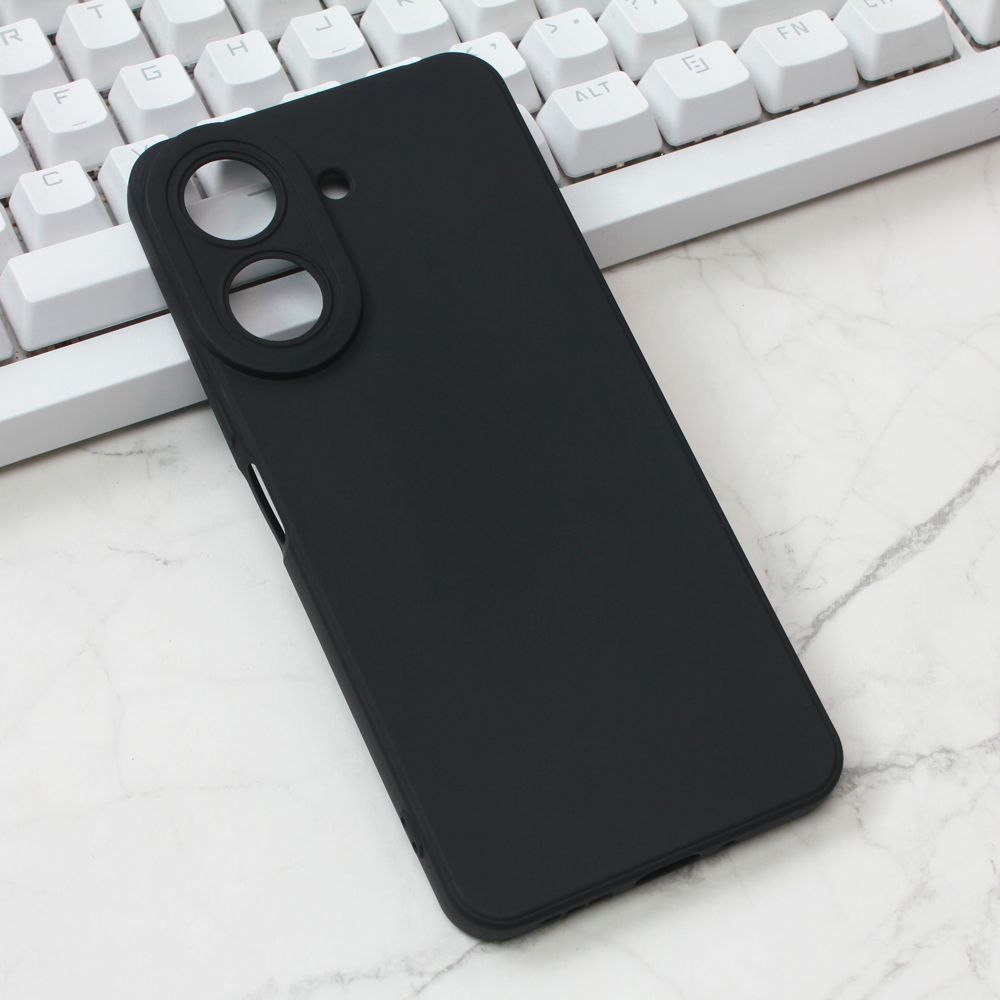 Maska za Xiaomi Redmi 13C — Silikon Pro Camera, crna