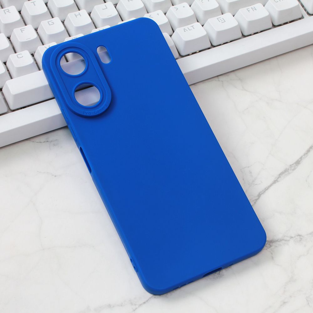 Maska za Xiaomi Redmi 13C — Silikon Pro Camera, plava