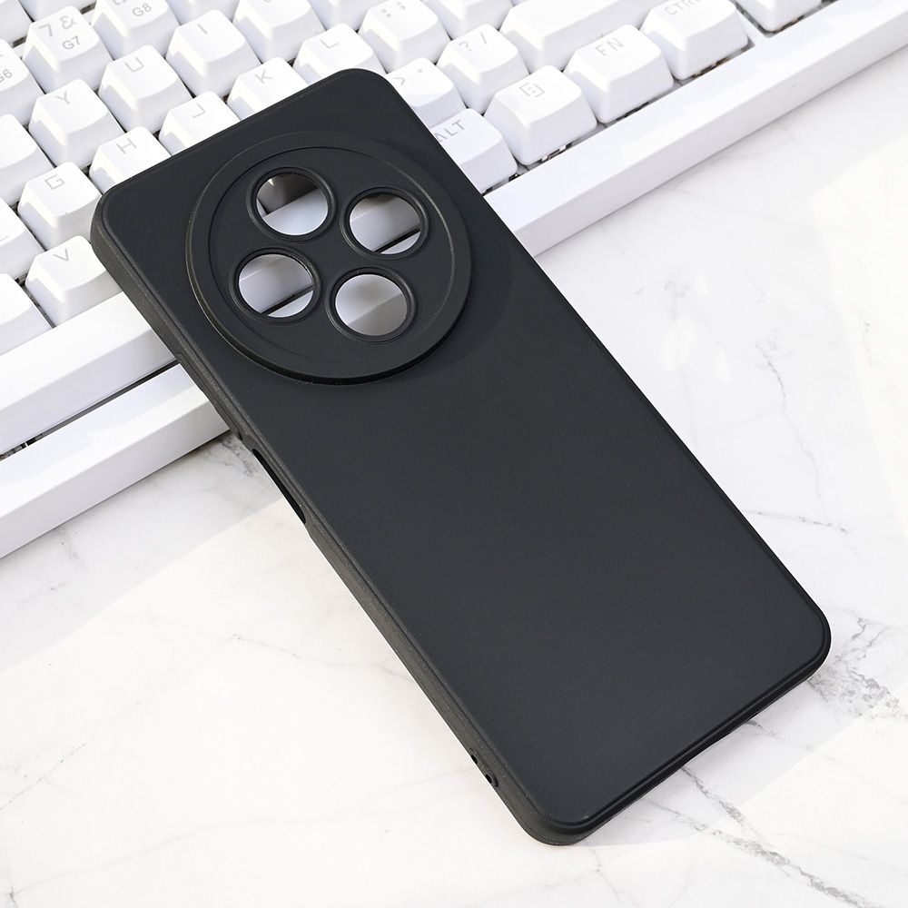 Maska za Xiaomi Redmi 14C — Silikon Pro Camera, crna