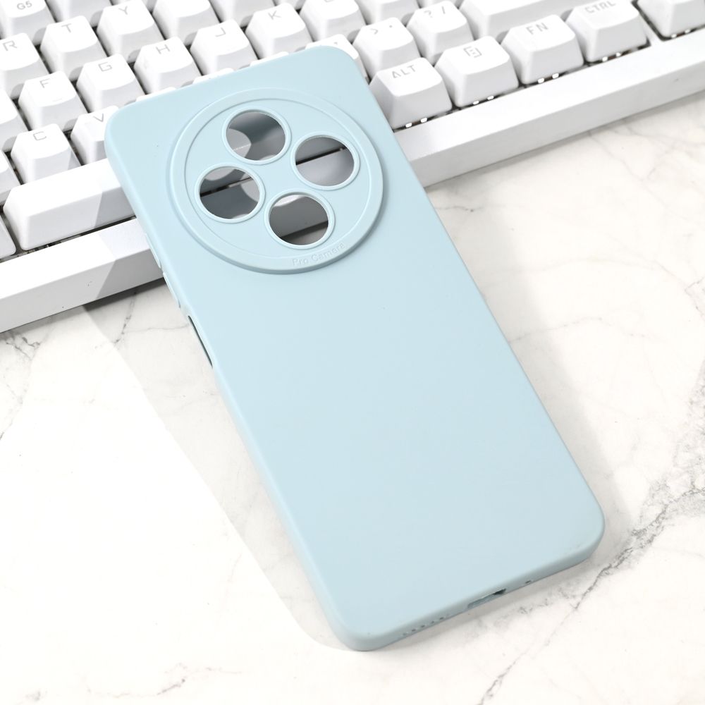 Maska za Xiaomi Redmi 14C — Silikon Pro Camera, svetlo plava