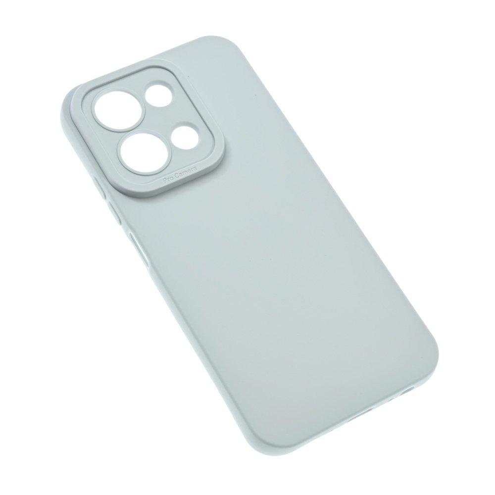 Maska za Xiaomi Redmi 15C — Silikon Pro Camera, svetlo plava