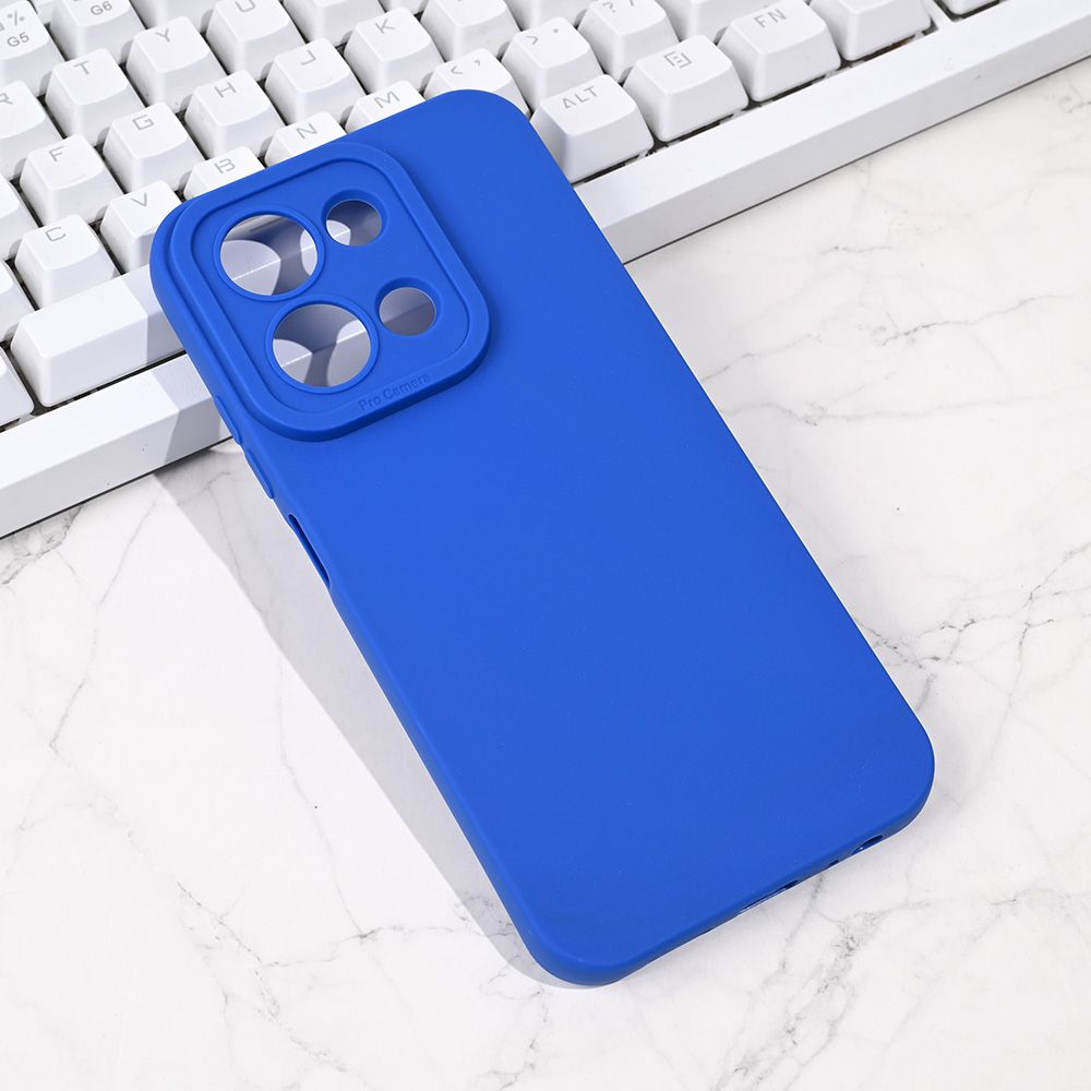 Maska za Xiaomi Redmi 15C — Silikon Pro Camera, plava