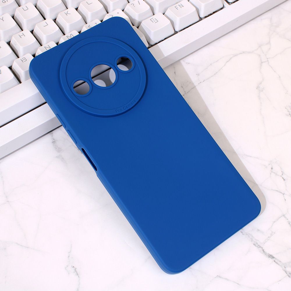 Maska za Xiaomi Redmi A3 — Silikon Pro Camera, plava