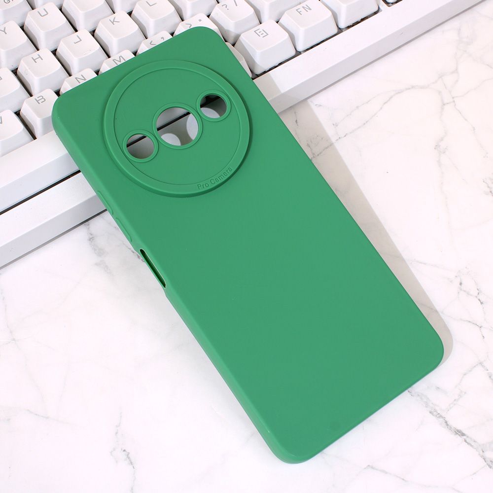 Maska za Xiaomi Redmi A3 — Silikon Pro Camera, zelena