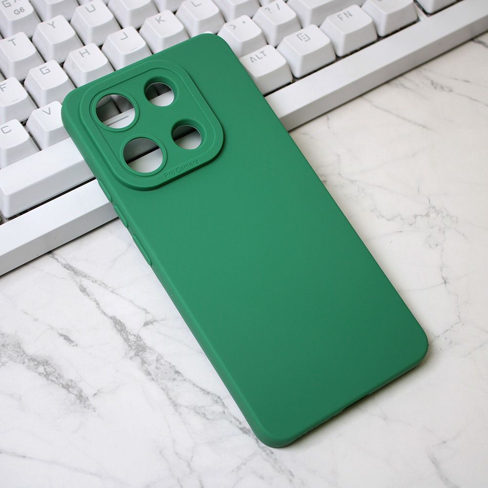 Maska za Samsung — Silikon Pro Camera, zelena