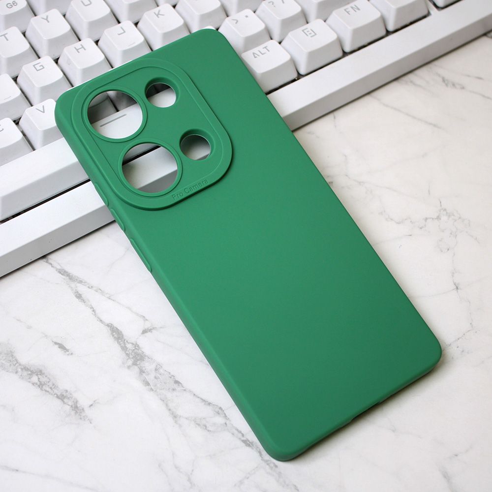 Maska za Samsung — Silikon Pro Camera, zelena