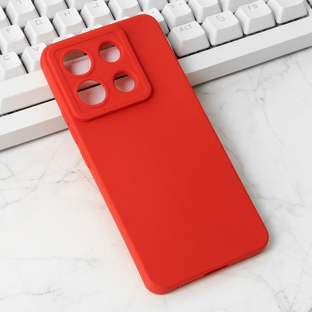 Maska za Samsung — Silikon Pro Camera, crvena