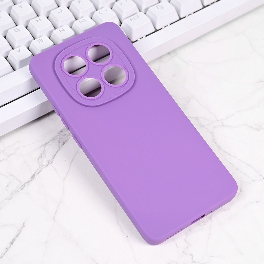 Maska za Samsung — Silikon Pro Camera, ljubicasta