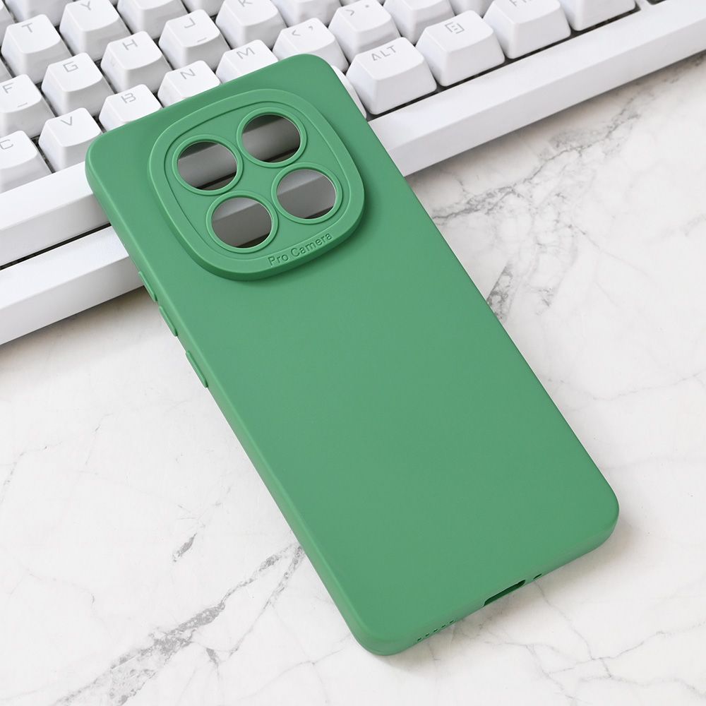 Maska za Samsung — Silikon Pro Camera, zelena