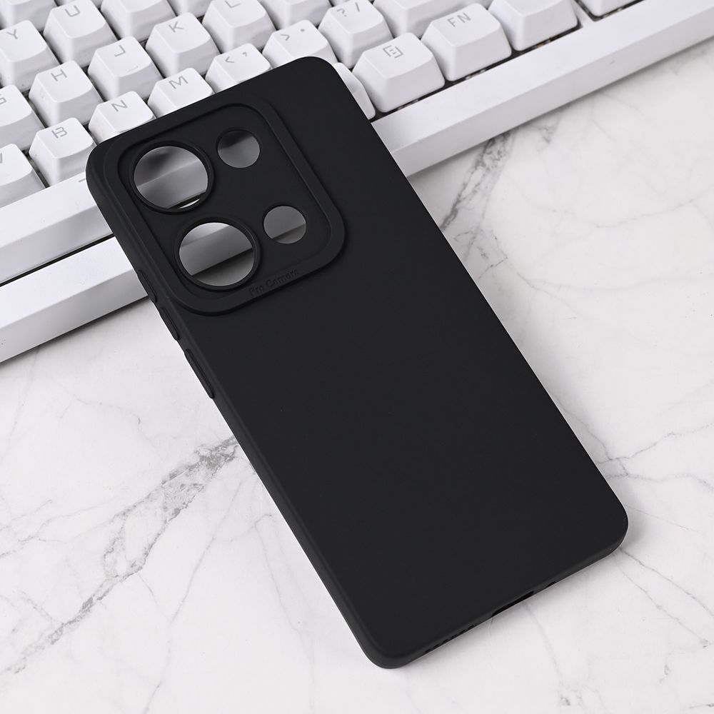 Maska za Xiaomi Redmi Note 14S — Silikon Pro Camera, crna